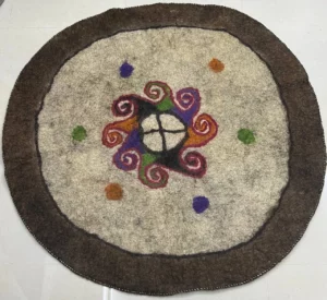 Iran Turkmen felt rug